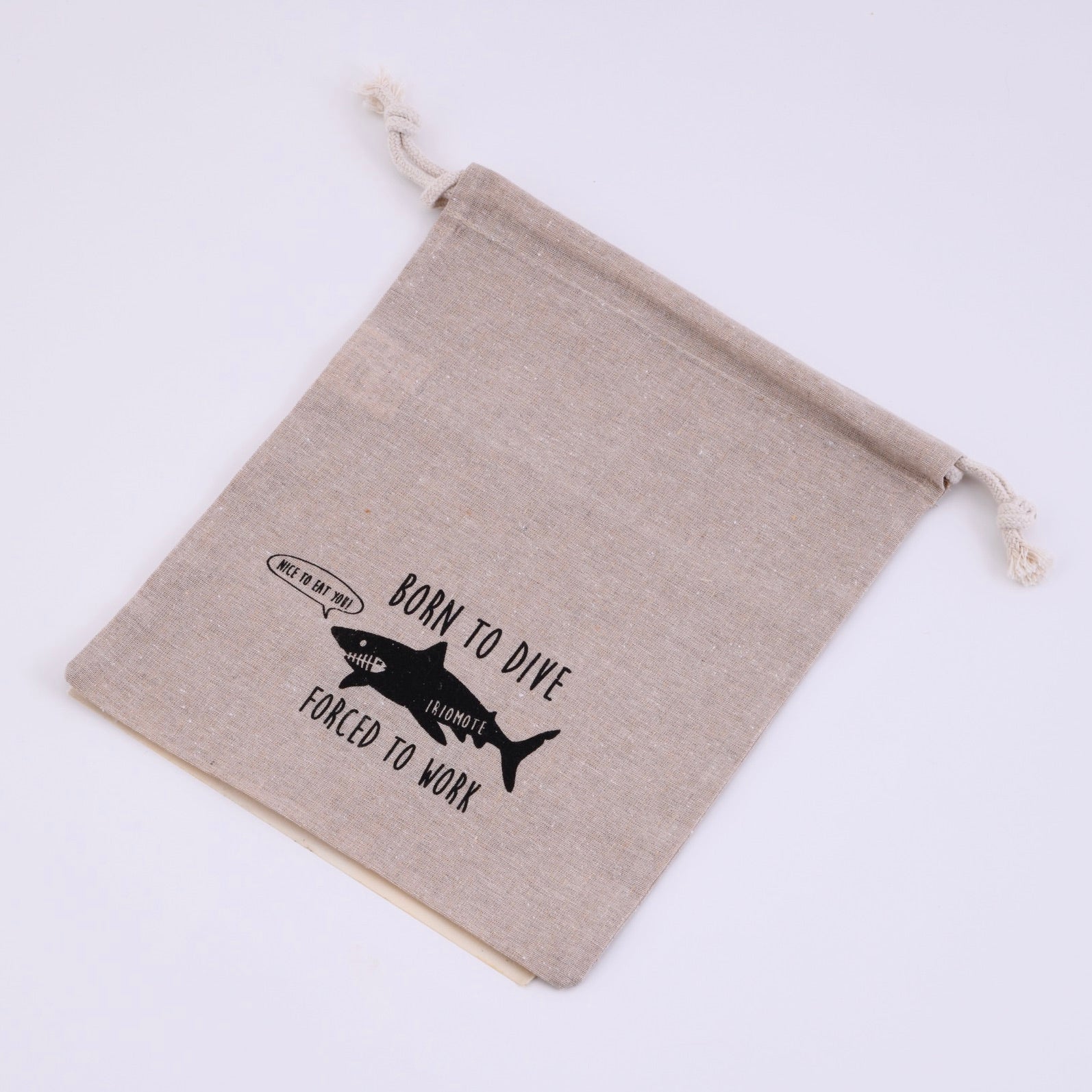 サメ海賊柄ハンドメイド巾着♡